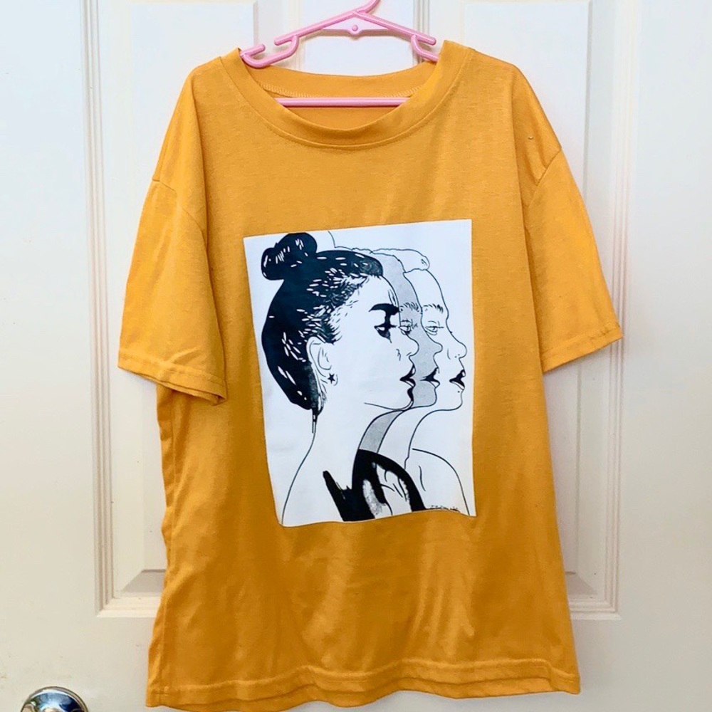 Yellow Graphic Shirt